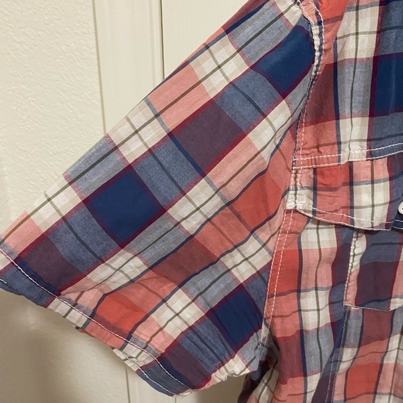 i Jeans by Buffalo Plaid Button Up Shirt Mens Size XL - Picture 4 of 6